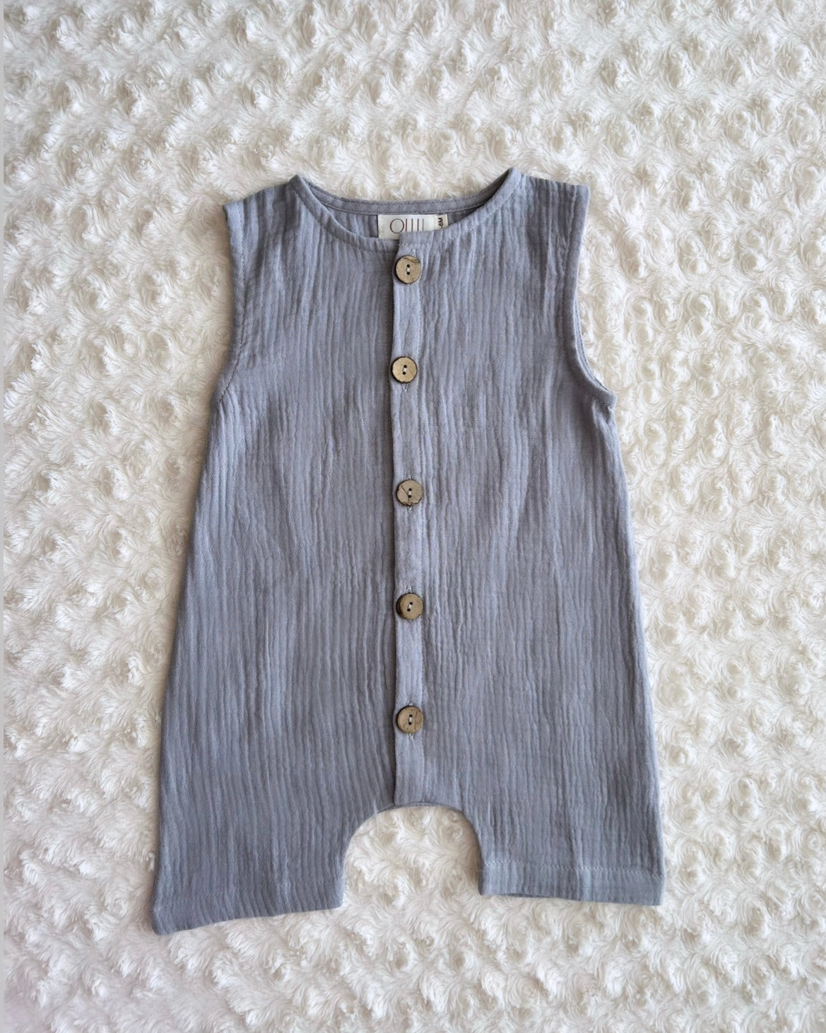 Morgan Muslin Romper (Unisex)