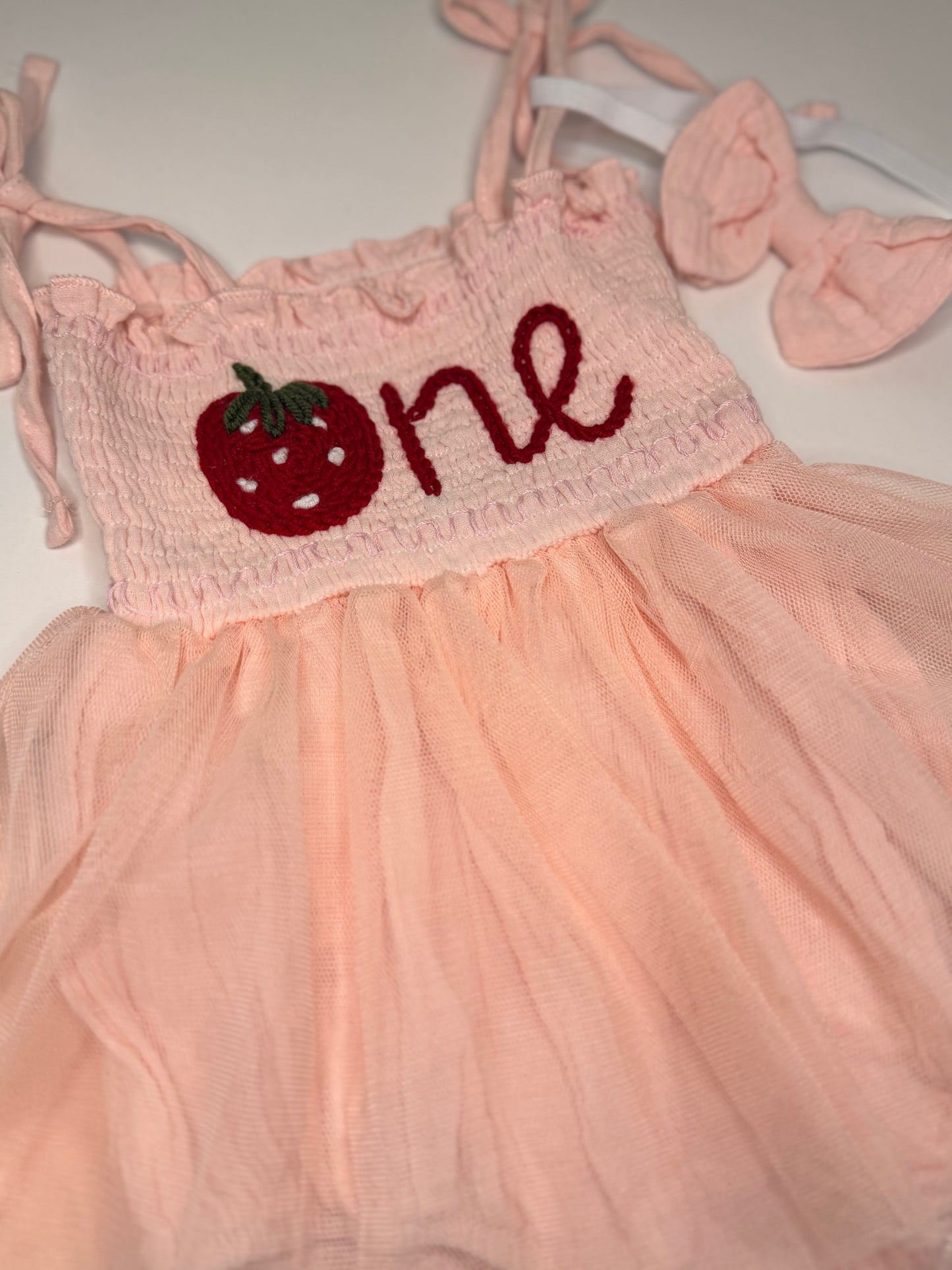 One-Berry Special Tutu Romper