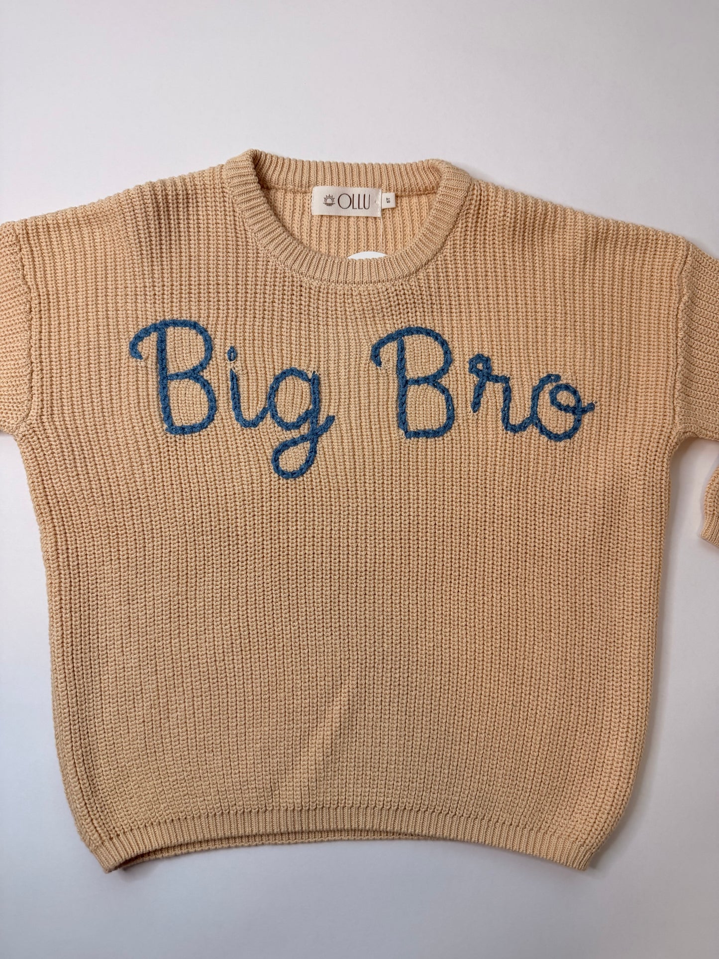 Big Bro Hand-Embroidery Sweater