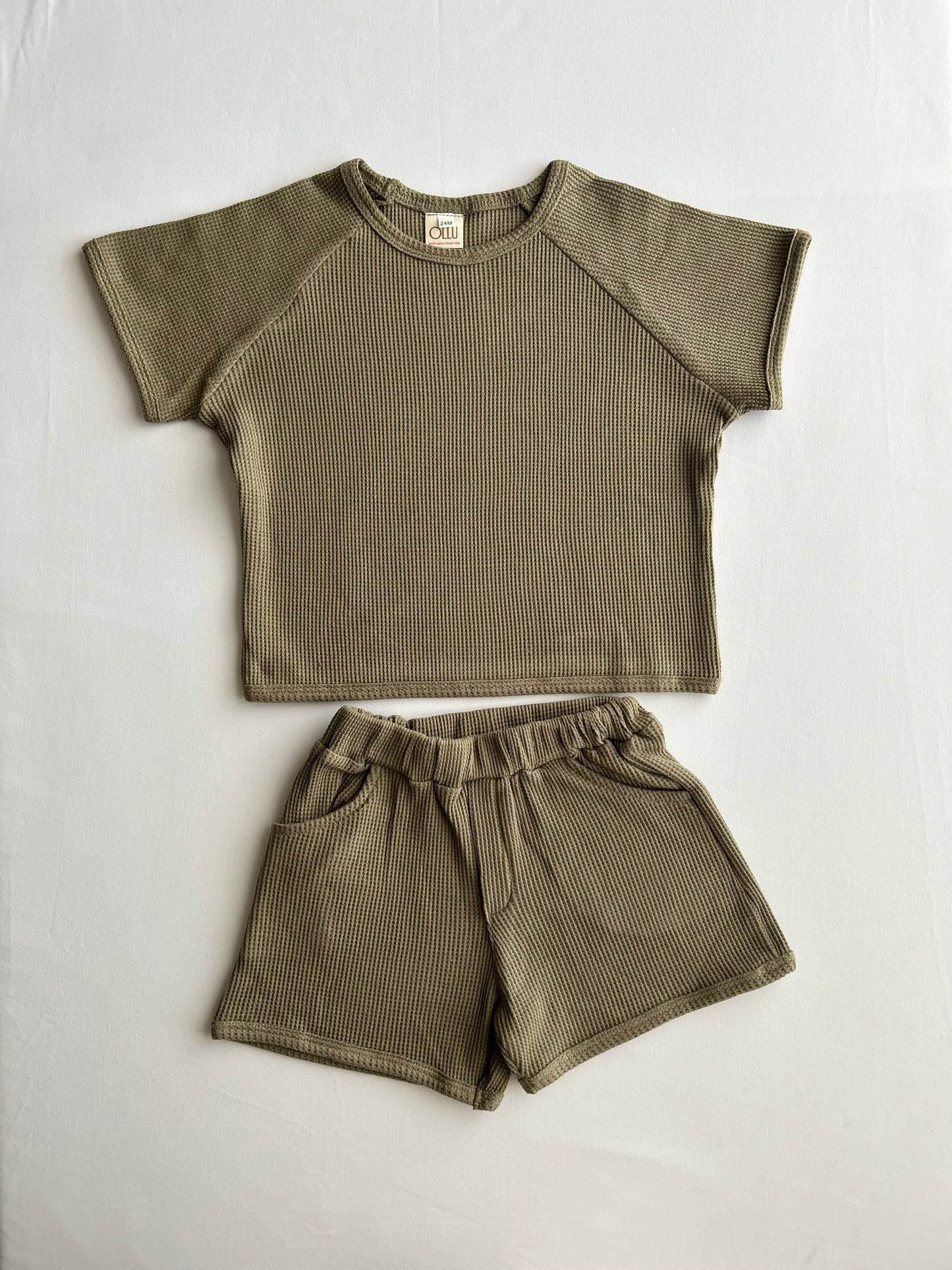 Waffle Two Piece Set (Unisex)