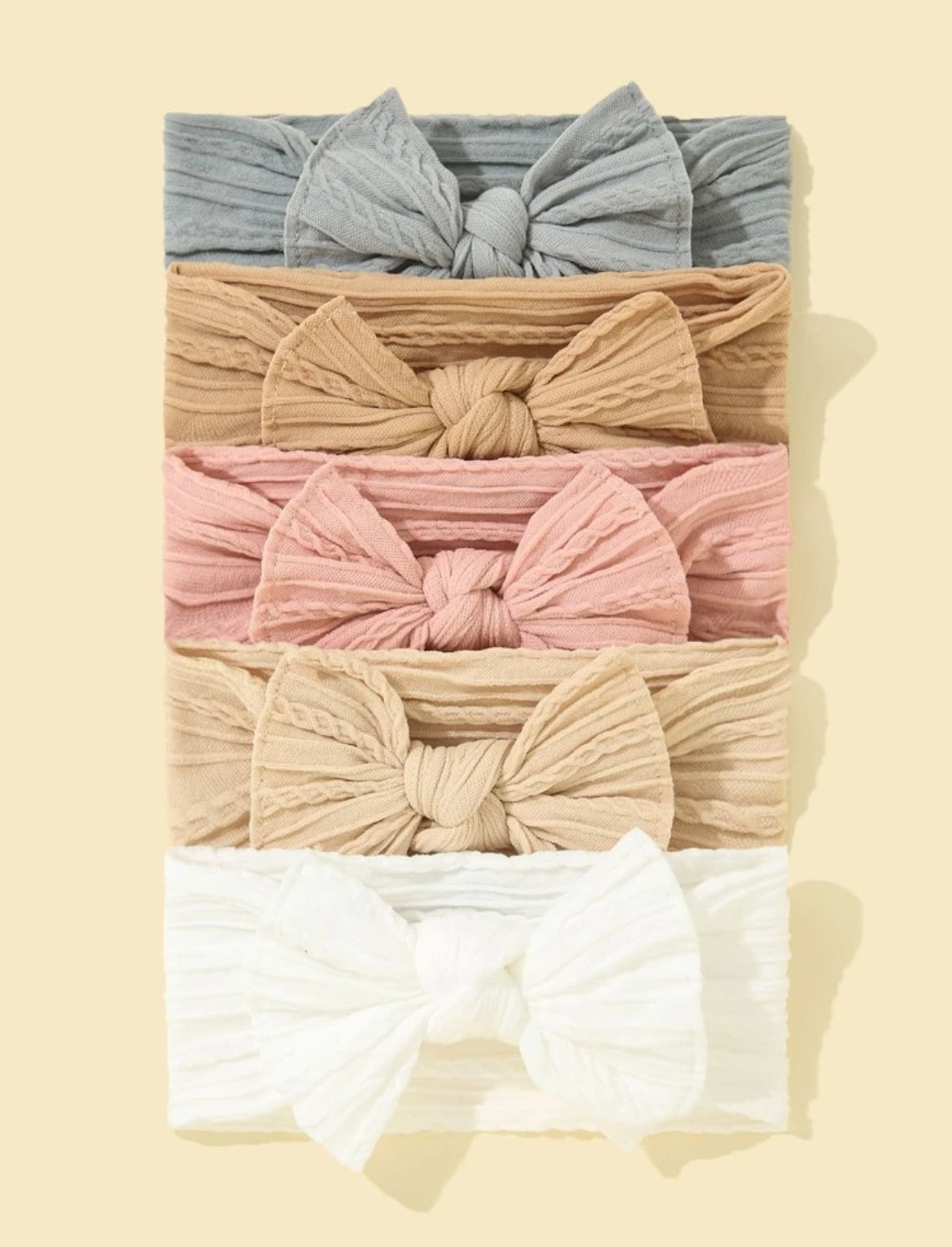 5pcs Knit Headbands