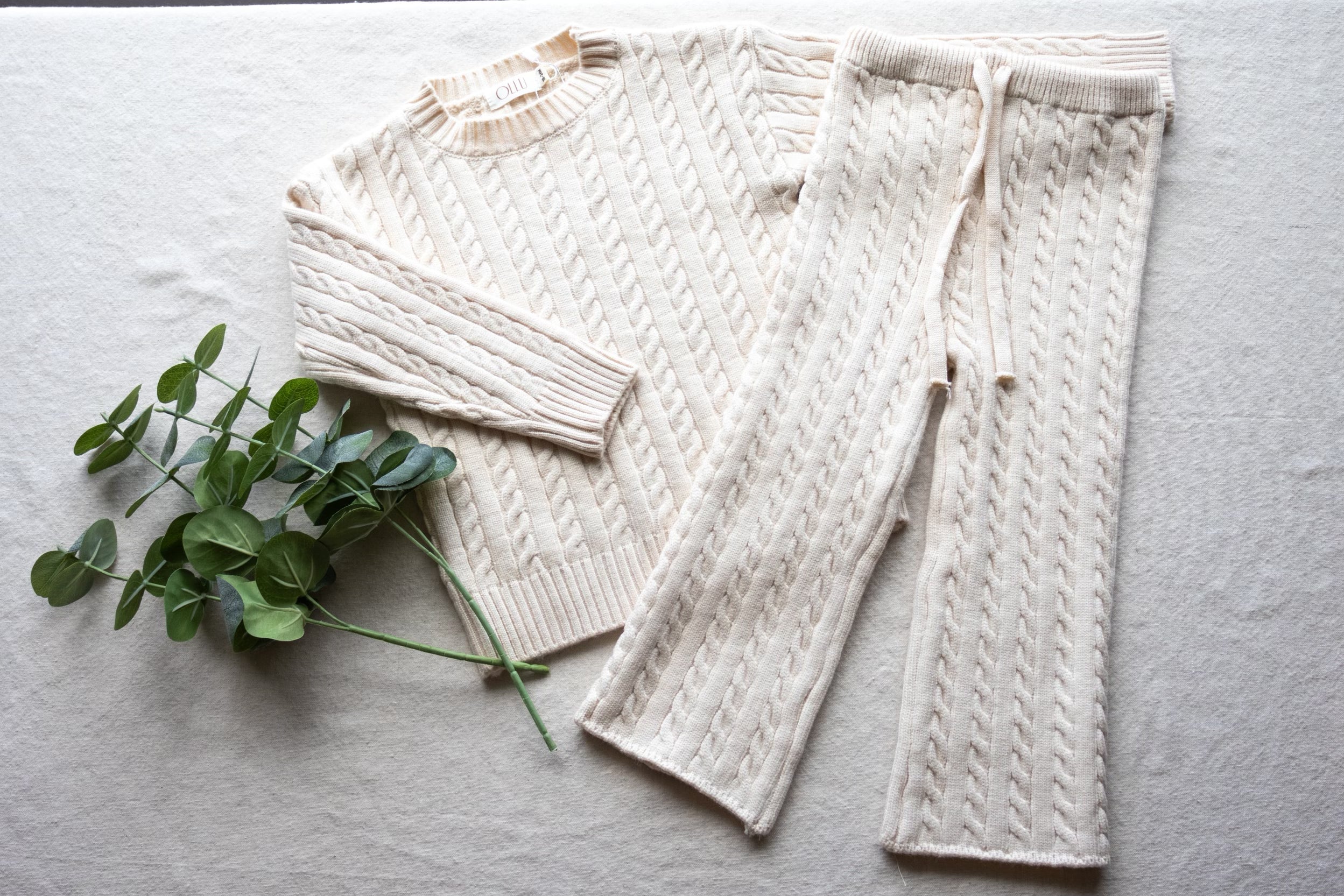 Analogie Cable Knit Set - Forest main image 0