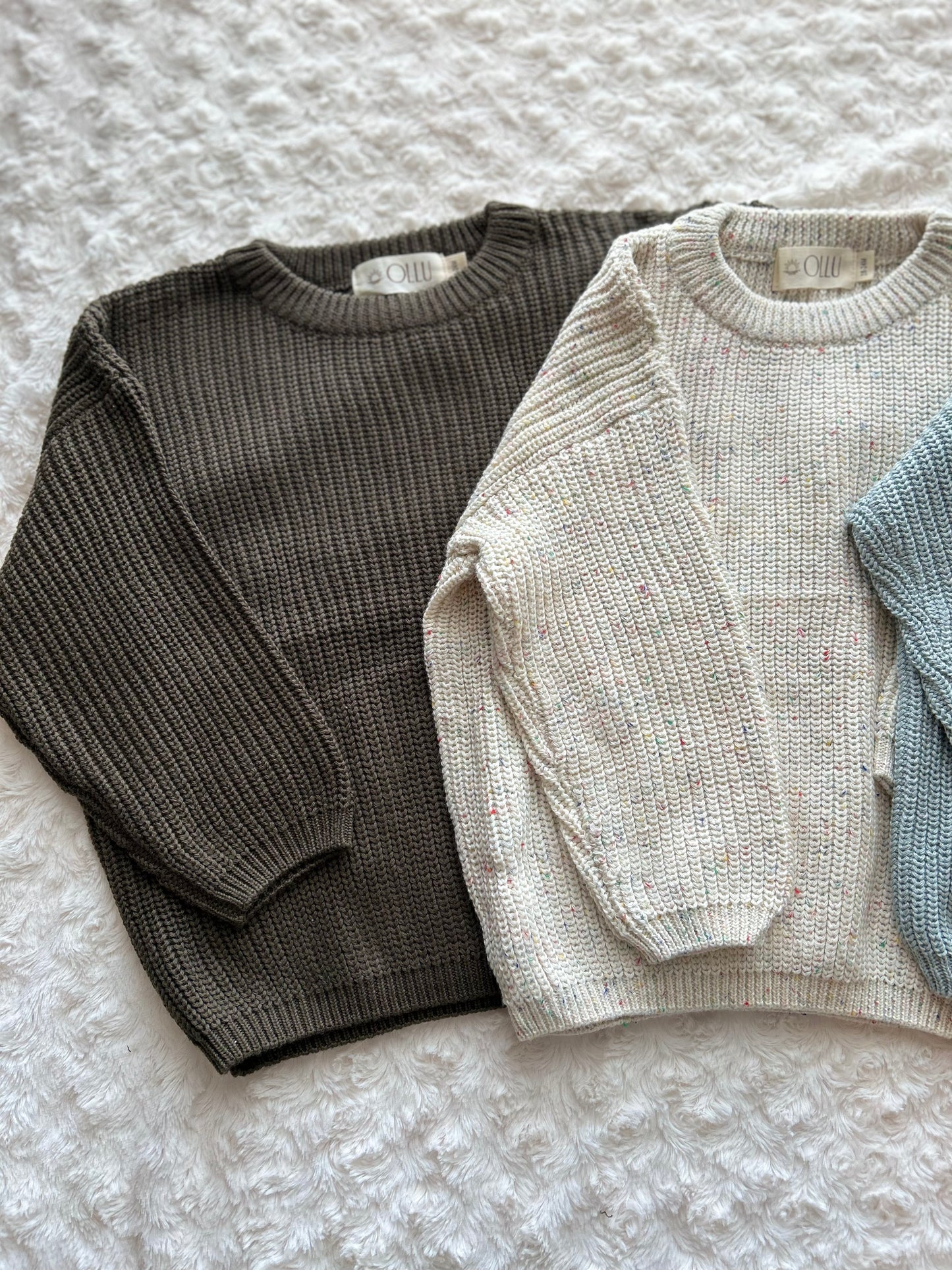 Oversized Rib-Knit Sweater/Toddler BEST SELLER!