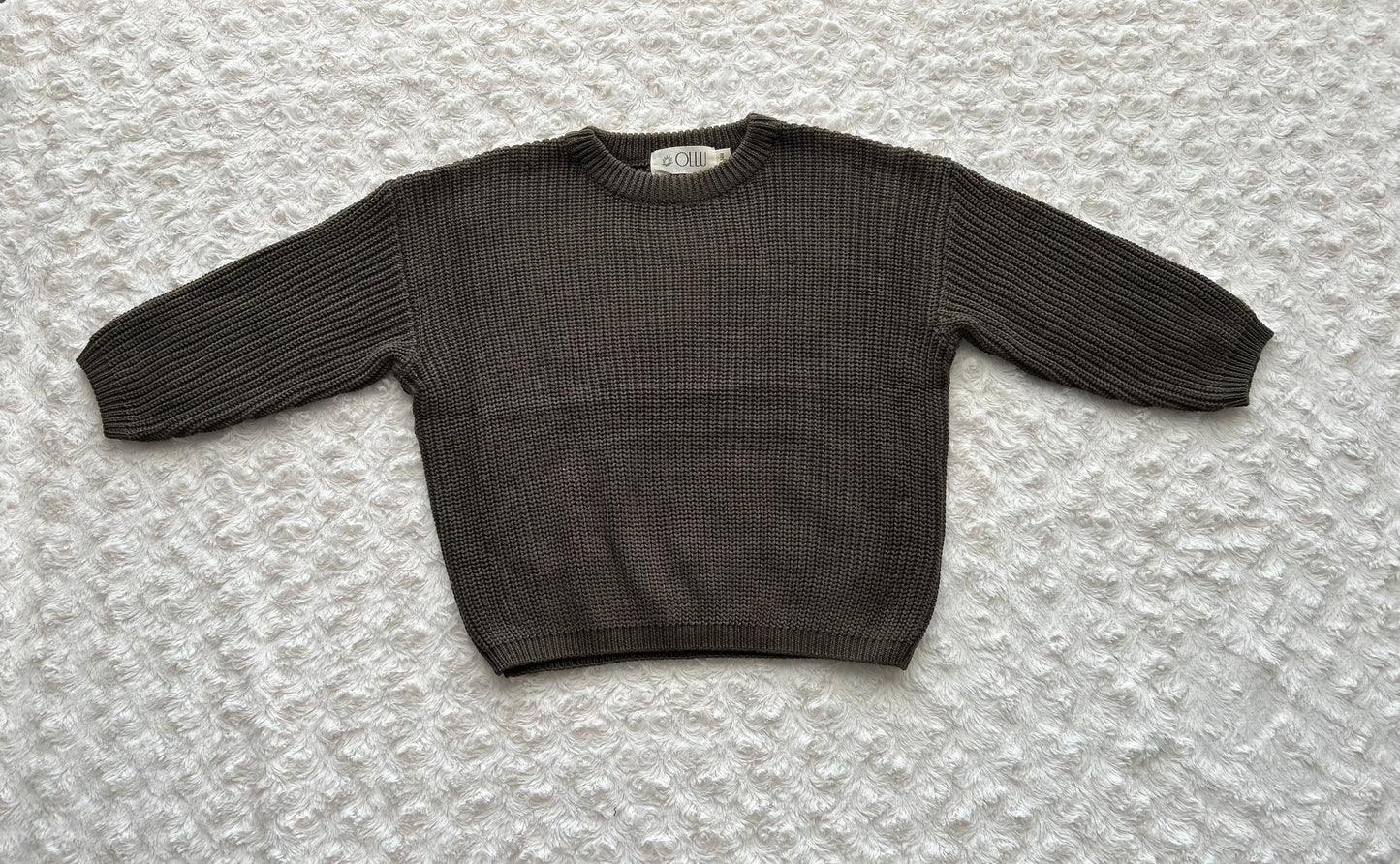 Oversized Rib-Knit Sweater/Toddler BEST SELLER!