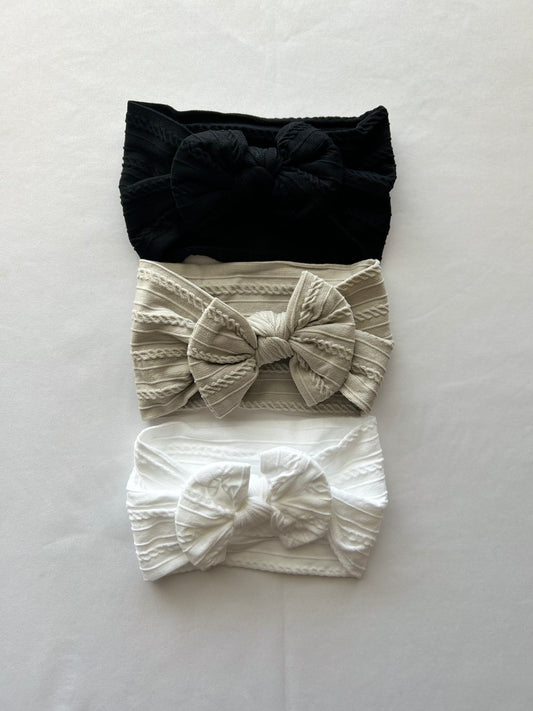 3pc Knit Headband