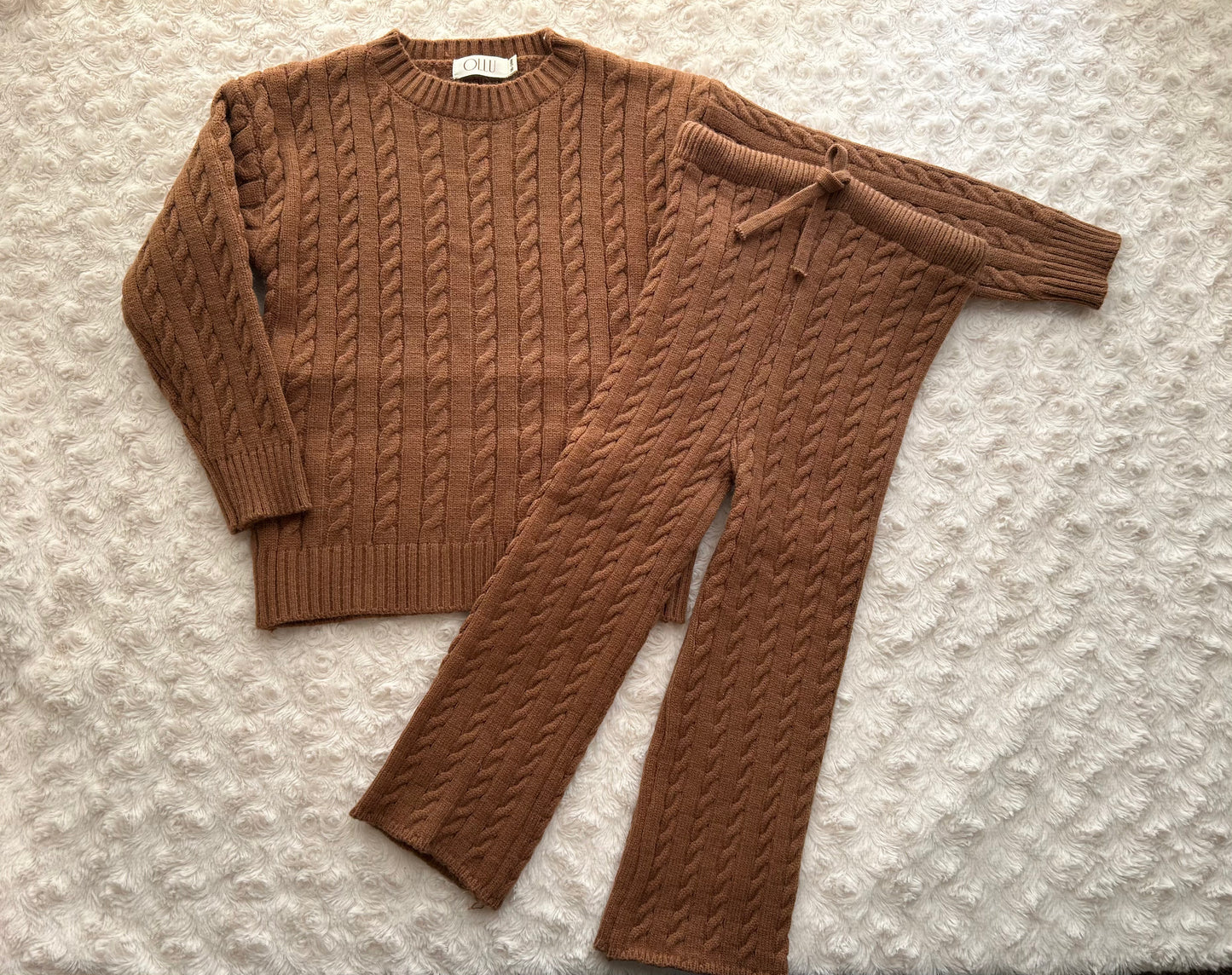 Maddie Cable-Knit Set BEST SELLER! ALMOST GONE