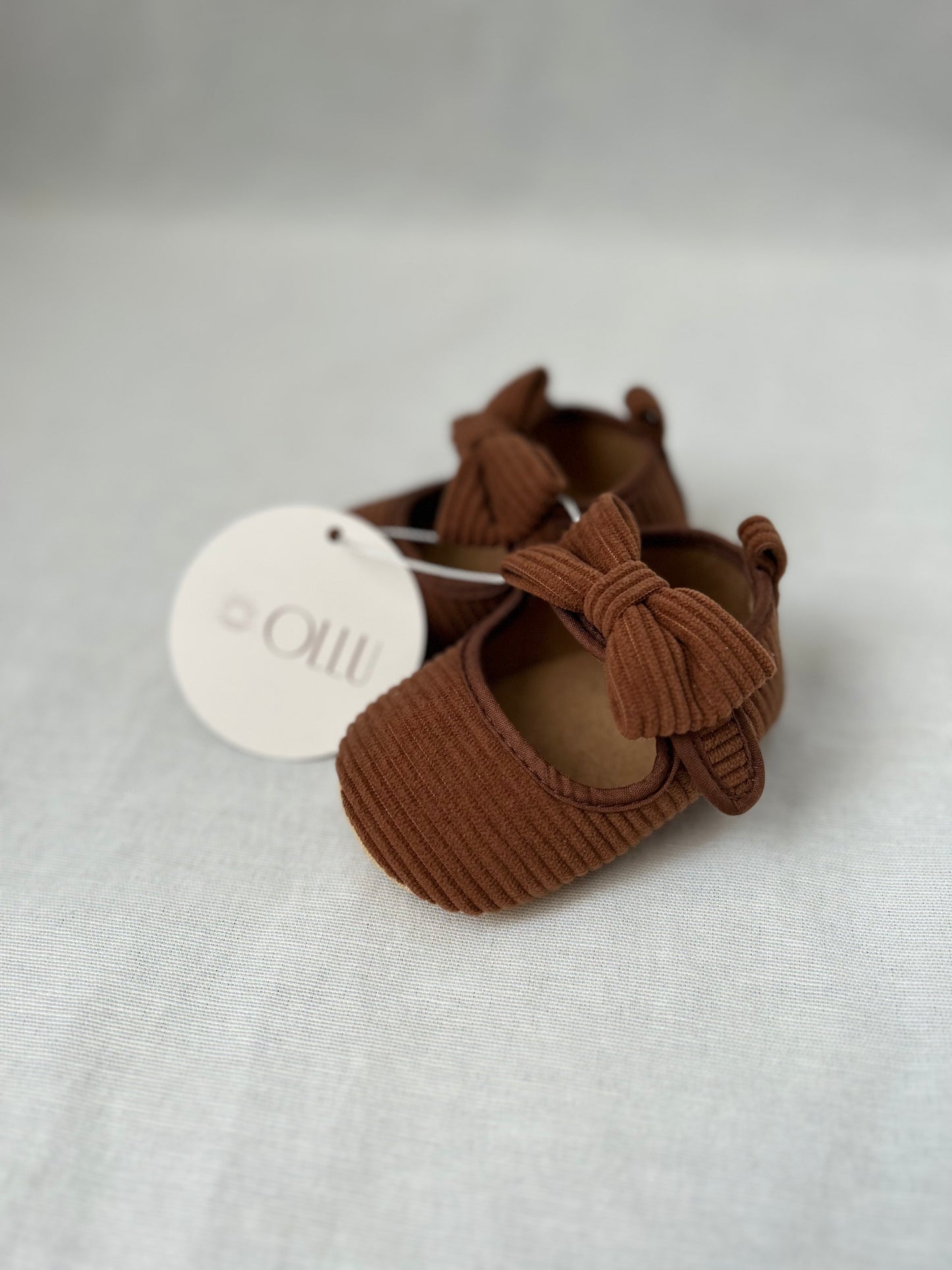 Esme Bow Shoes in brown