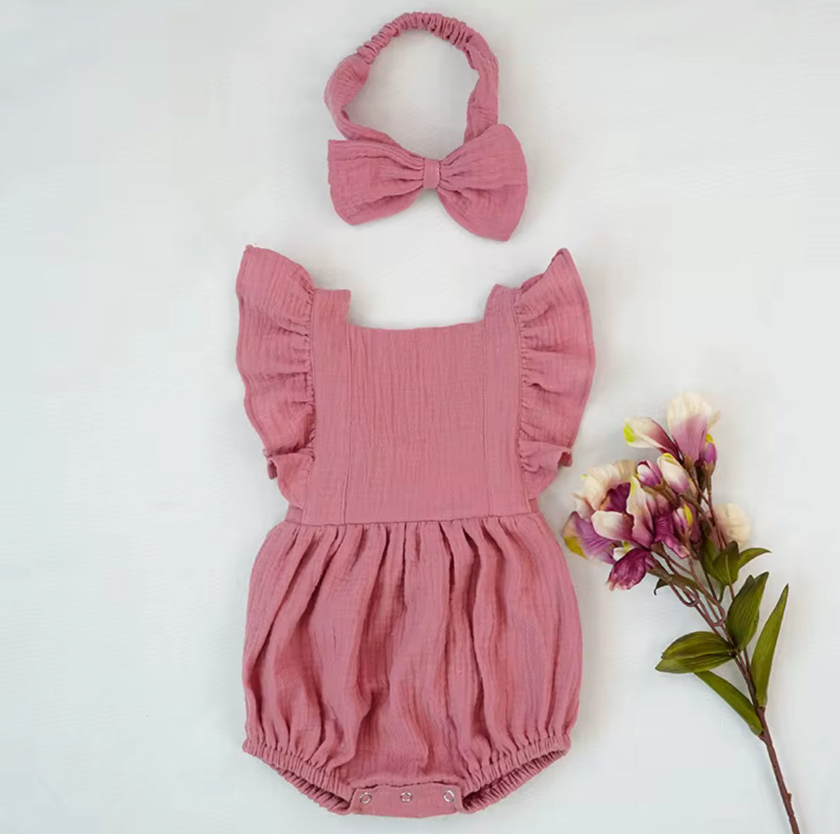 Kara Romper W/ Headband