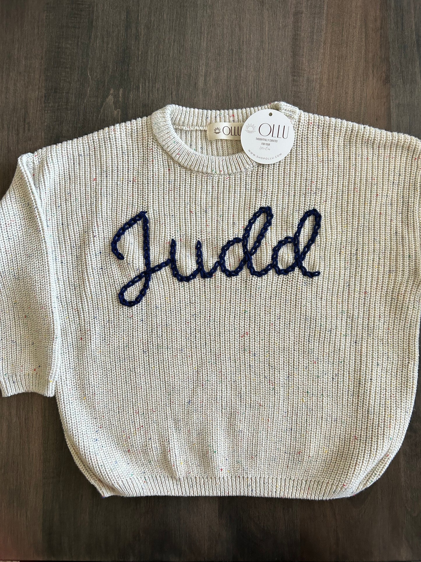 Hand-Embroidered Sweaters (Name Only)