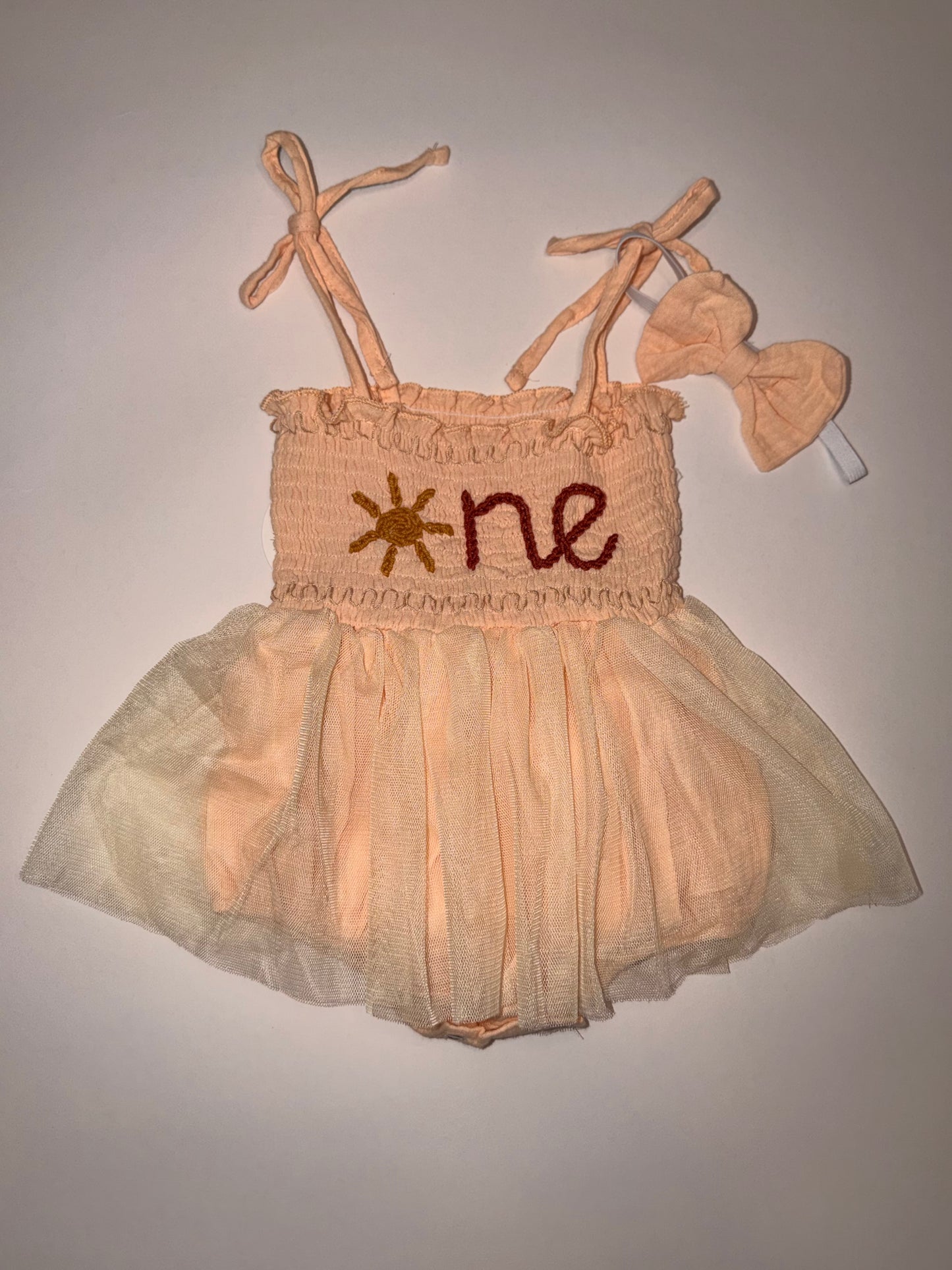 One-Sunshine Tutu Romper
