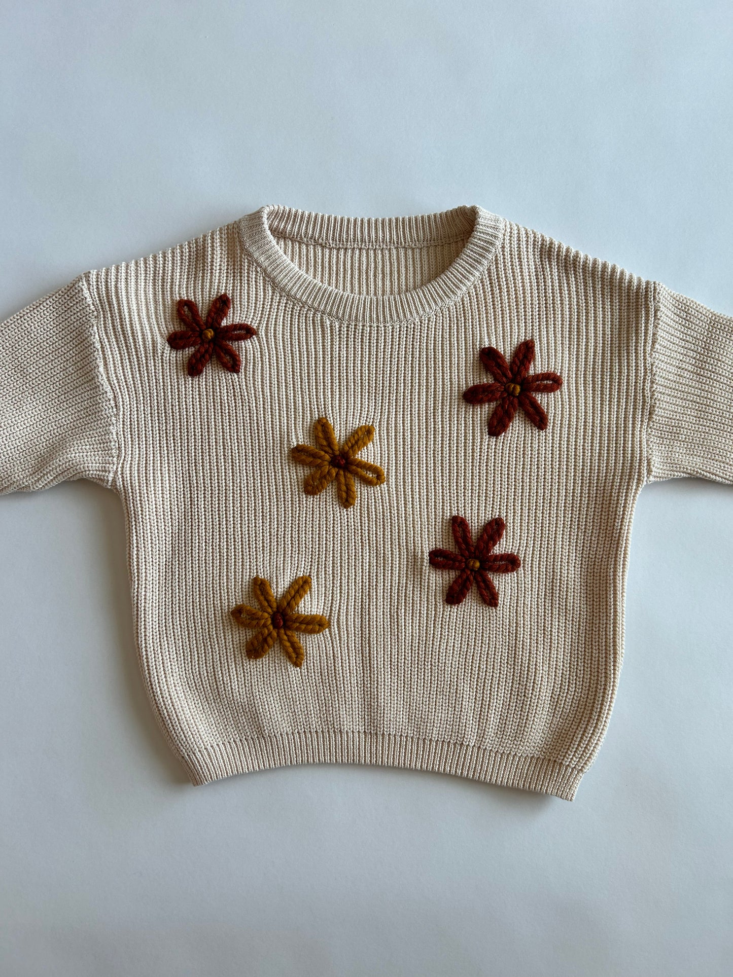 Flowers Sweater 4T