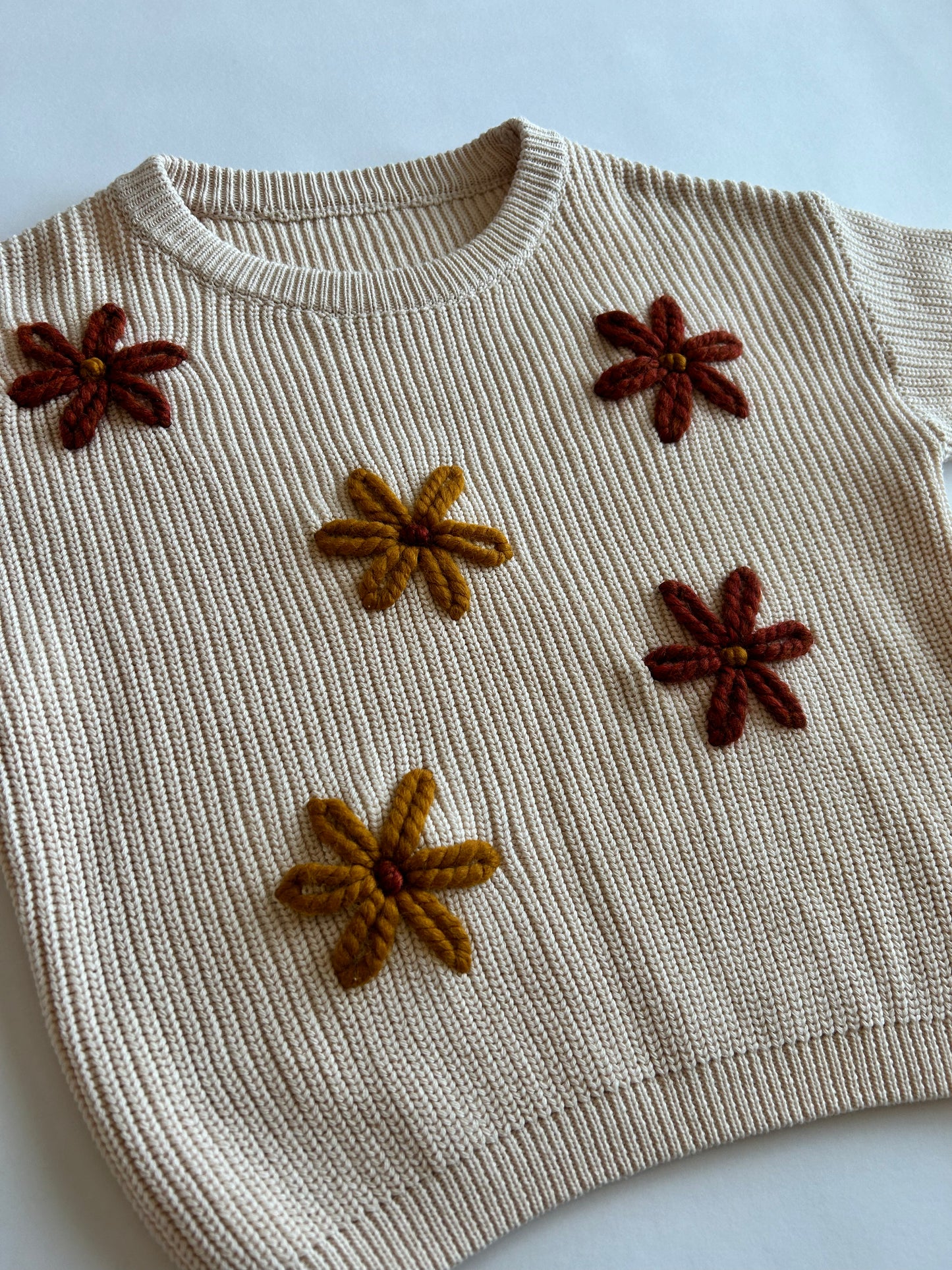 Flowers Sweater 4T